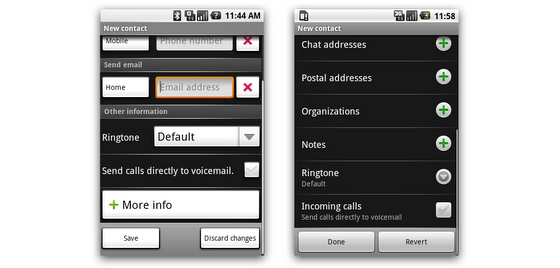 android 1.5 ui