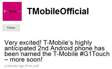 t-mobile g1 touch t-mobile g1 touch