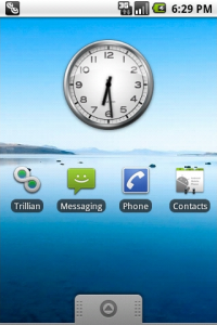Trilldroid - Home Screen