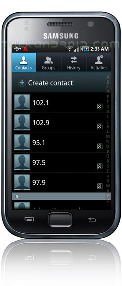 contacts