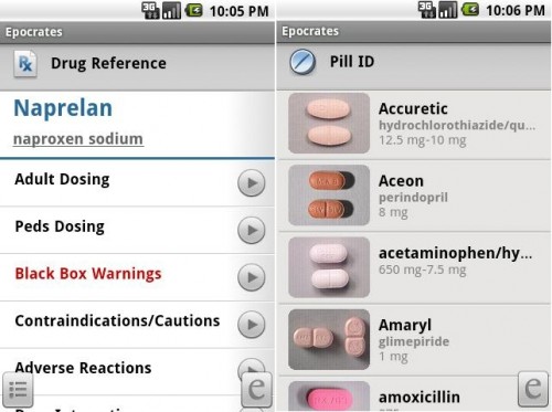 epocrates screenshot