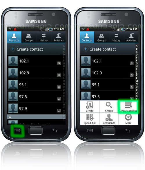 menudisplay