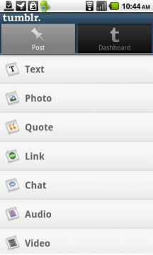 Tumblr Android