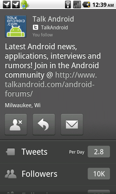 TweetDeck Beta Android 7