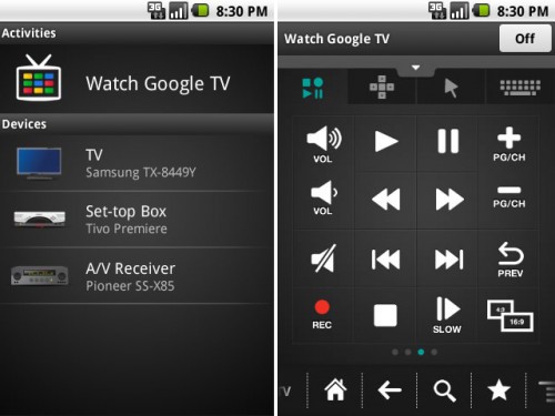 Logitech Harmony Remote App for Android