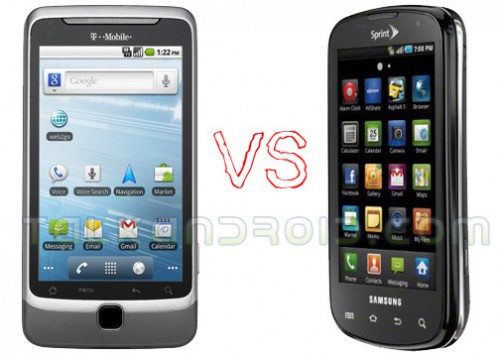 Epic 4G vs G2