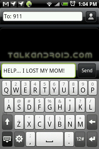911 text help