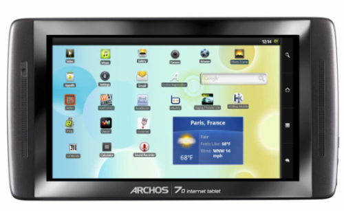 archos-70 internet tablet