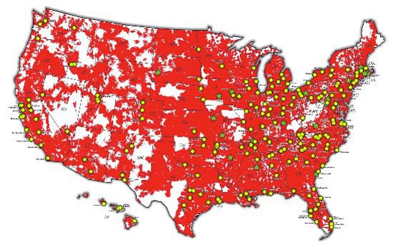  Verizon to Expand 4G Coverage Tomorrow, Will Now Cover up to 190 Markets