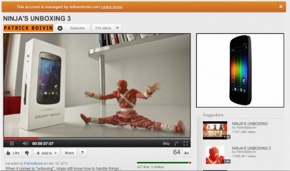 A Galaxy Nexus Unboxed… Ninja Style A Galaxy Nexus Unboxed… Ninja Style