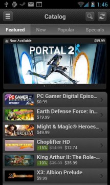  Official Steam Application hits the Android Market in closed beta