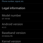 More ICS leaks for Galaxy S II – Build I9100XXLPB