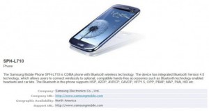 Sprint Galaxy S III makes an appearance on Bluetooth SIG