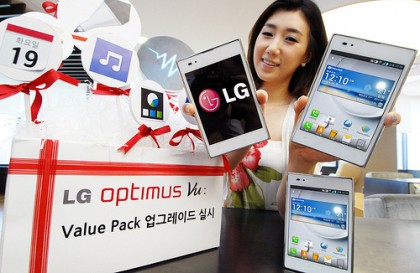 Ice Cream Sandwich Value Pack Update On The Way For LG Optimus Vu In Korea Ice Cream Sandwich Value Pack Update On The Way For LG Optimus Vu In Korea