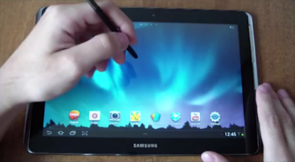  Remixed Samsung Galaxy Note 10.1 Makes Its Video Debut