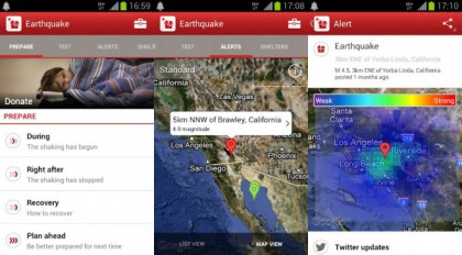  American Red Cross releases an earthquake awareness app