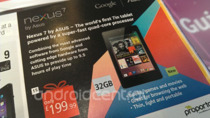 Upcoming 32GB Nexus 7 Tablet To Cost £199.99 In The UK Upcoming 32GB Nexus 7 Tablet To Cost £199.99 In The UK