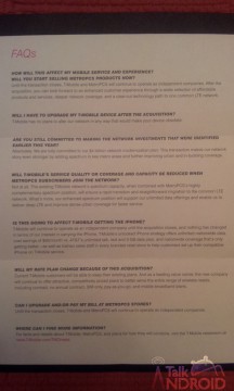 T Mobile sends out letter to its customers regarding potential MetroPCS merger T Mobile sends out letter to its customers regarding potential MetroPCS merger