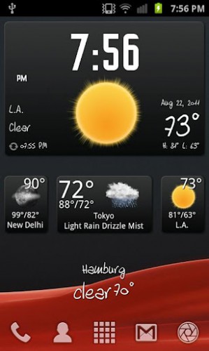 Best Android weather widgets for decorating your home screen Best Android weather widgets for decorating your home screen