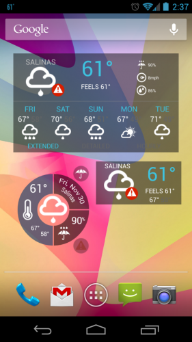 Best Android weather widgets for decorating your home screen Best Android weather widgets for decorating your home screen