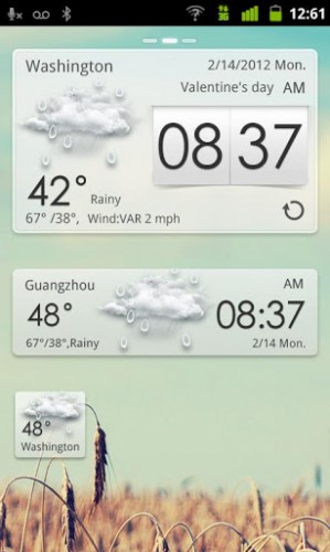 Best Android weather widgets for decorating your home screen Best Android weather widgets for decorating your home screen