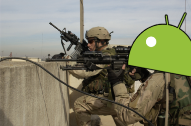 Special Forces testing out Android Phones in Battle 3