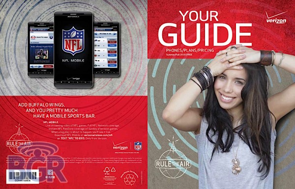 Verizon Summer Catalog Leaked, Droid 2 Confirmed For August 4