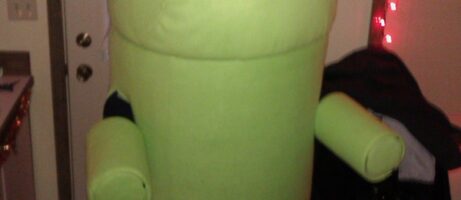 Post-Halloween Android Pumpkin and Costume Gallery 5