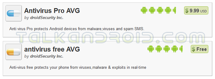 Popular computer security company AVG acquires DroidSecurity, updates Android Market app "Antivirus" 3