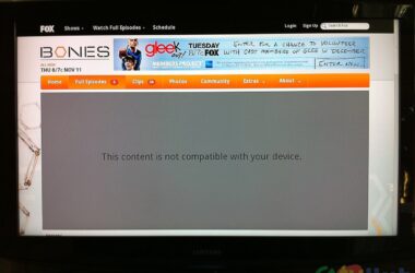 Fox.com is now blocking Google TV from streaming content 5