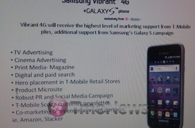 T-Mobile Samsung Vibrant 4G will get 21Mbps speeds 7