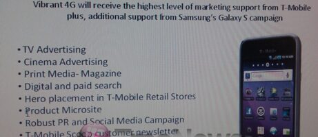 T-Mobile Samsung Vibrant 4G will get 21Mbps speeds 5