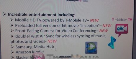 T-Mobile Samsung Vibrant 4G will get 21Mbps speeds 7