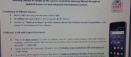 T-Mobile Samsung Vibrant 4G will get 21Mbps speeds 9