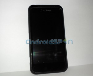 HTC Droid Incredible 2 on camera with Verizon branding. 4