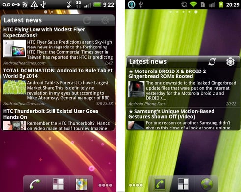 pure news widget