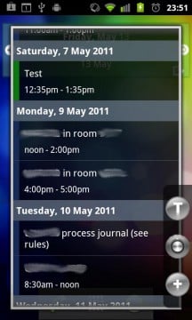 Quick1 View Google And Touchdown Exchange Calendars In Quick Agenda For Android 5