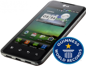 LG Optimus 2X Makes Guinness World Records 2