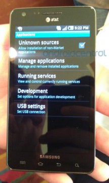 samsung-infuse-sideload AT&T Officially Announces the Infuse: $199, May 15th, With Exclusive Angry Birds - And, Will Allow Sideloading!! 6