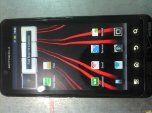 Leaked pictures of new Motorola Droid Bionic surface 5