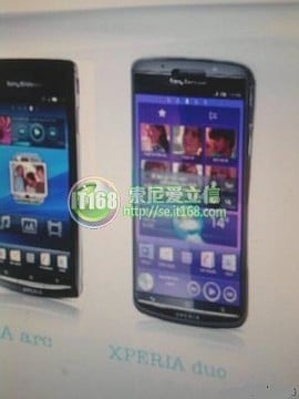 Promo Poster Reveals Sony Ericsson Xperia Duo 5