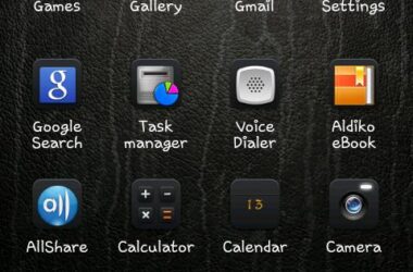 Theme iPhone Black Available For Go Launcher EX 6