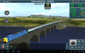 A Tegra 2 shot of Trainz Simulator for Android