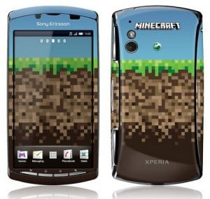 MineCraftXperiaPlay Minecraft Limited Edition Sony Ericsson Xperia Play Lands On eBay 4