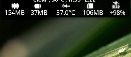 Polish Up Your Home Screen With Smoked Glass Clock Widget For Android 6