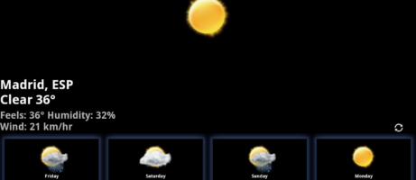 Polish Up Your Home Screen With Smoked Glass Clock Widget For Android 7