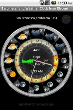 Quick Look at Today’s Free Amazon App: Elecont Weather 4