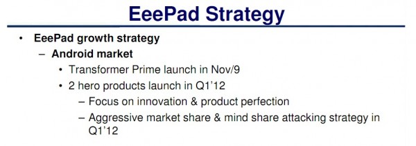 ASUS Transformer Prime set to be announced or launched on November 9 4