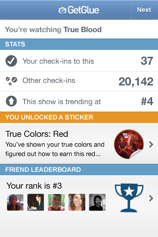 GetGlue for Android now supports real-time TV conversations 4