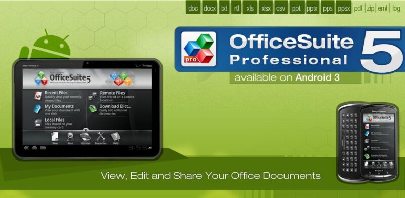 Quick Look At Today's Free Amazon App: OfficeSuite Pro 5 3